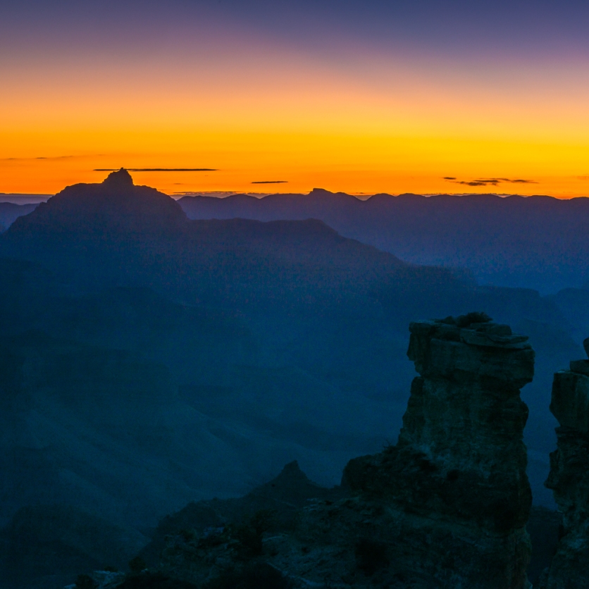 First Light from Yaki Point — Grand Canyon © jj raia