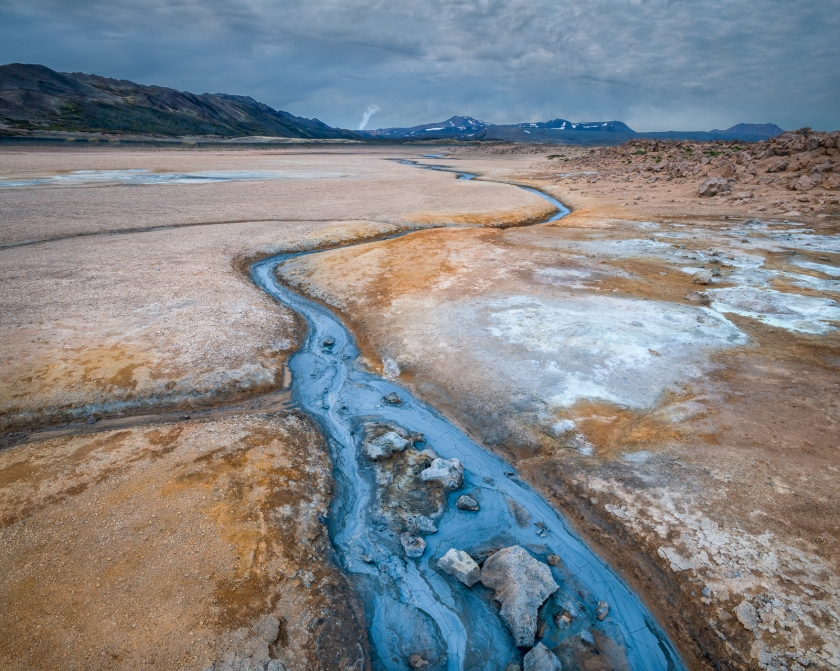 Blue Stream — Myvatn, Iceland  © jj raia