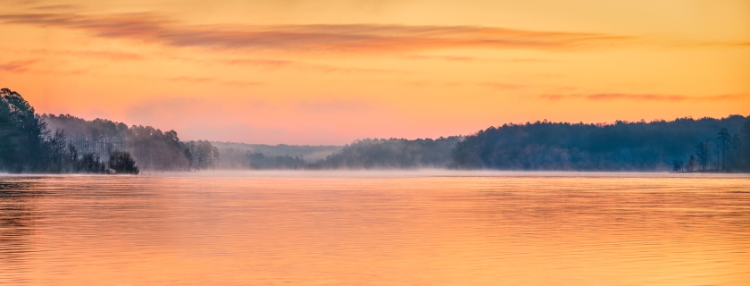 Dawn at Bells Point — Jordan Lake, NC © jj raia