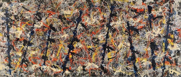 Blue Poles © Jackson Pollock